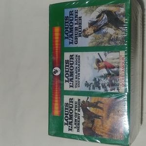 Louis L'Amour 3 Western Audio Boxed Set cassettes